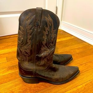 1883 Lucchese Men’s Cowboy Boots - Size 10, Brown Leather